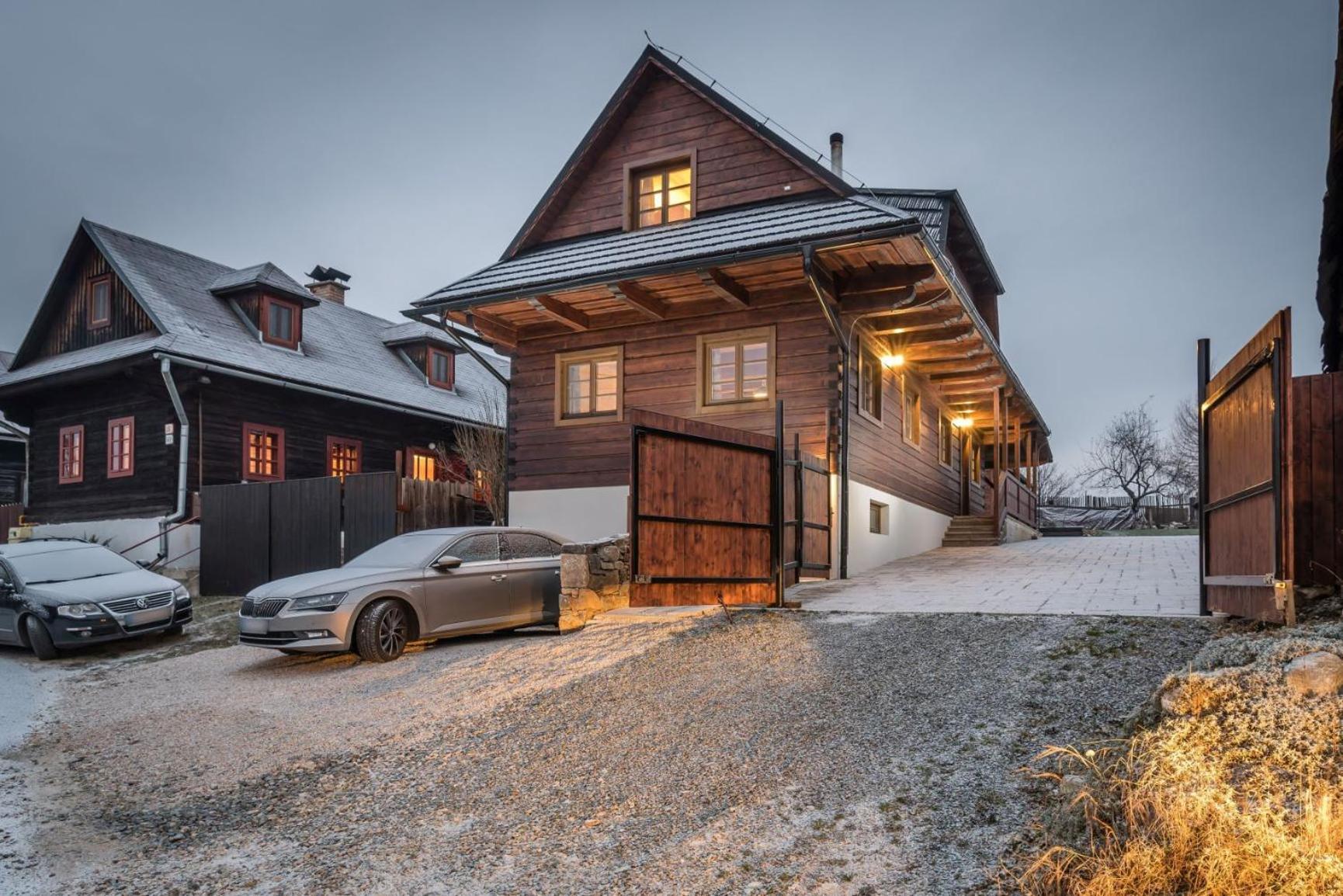 Drevenica Emilka, 5 Min Restauracia, Z Terasy Vyhlad Na Kralovu Holu A Polomske Ocko, Gril, Ohnisko, Kotlik Villa Brezno Exteriör bild