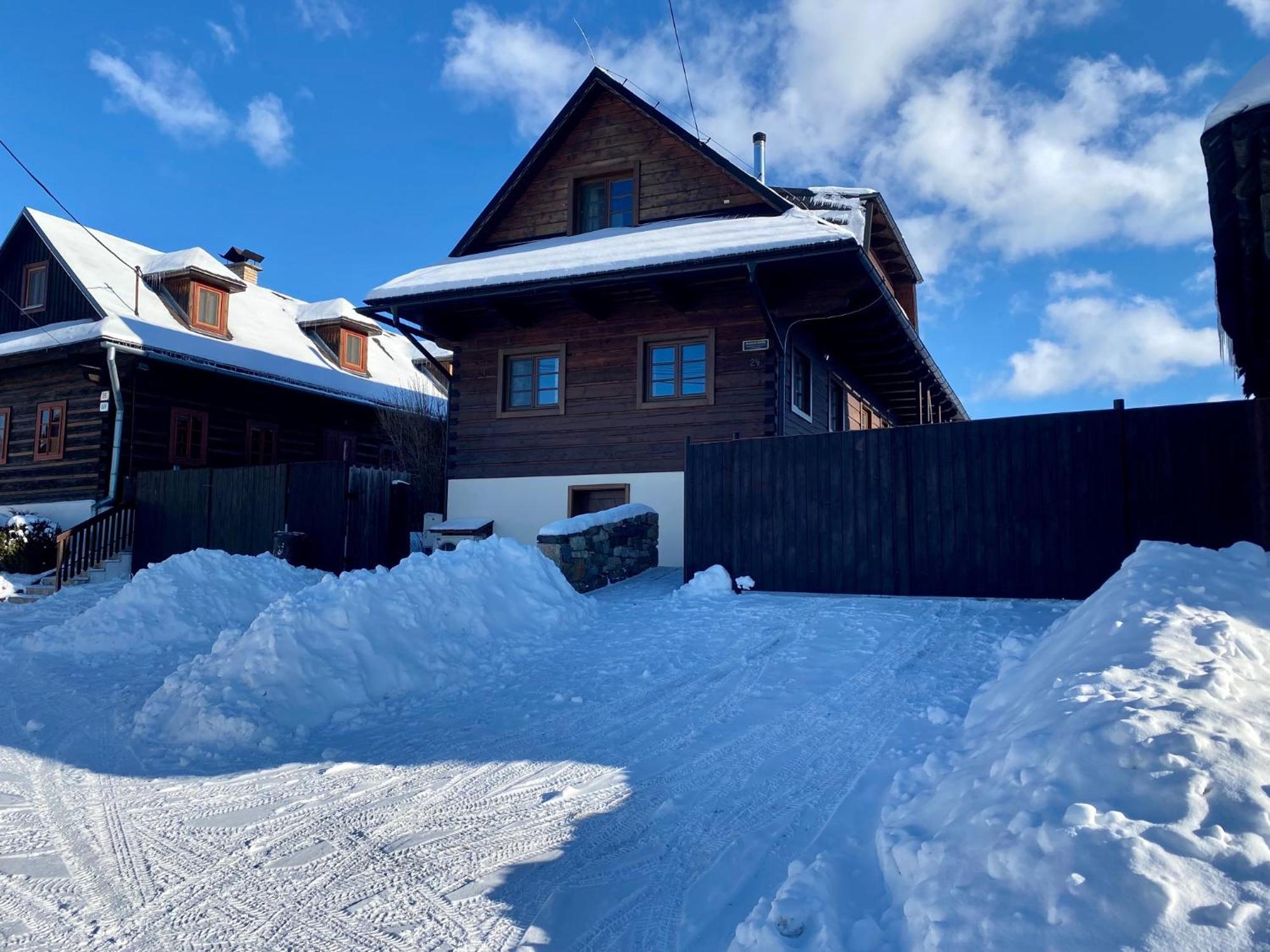 Drevenica Emilka, 5 Min Restauracia, Z Terasy Vyhlad Na Kralovu Holu A Polomske Ocko, Gril, Ohnisko, Kotlik Villa Brezno Exteriör bild